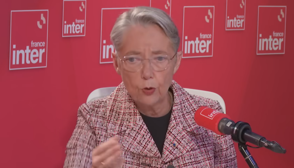 Aurélien Rousseau a présenté sa démission, Elisabeth Borne parle d’un « non-sujet » photo Elisabeth Borne